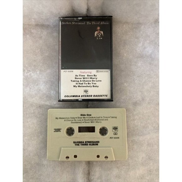 LOT OF 4 BARBRA STREISAND Cassette Tapes: Album Third Album Greatest Hits A Star - Picture 3 of 6